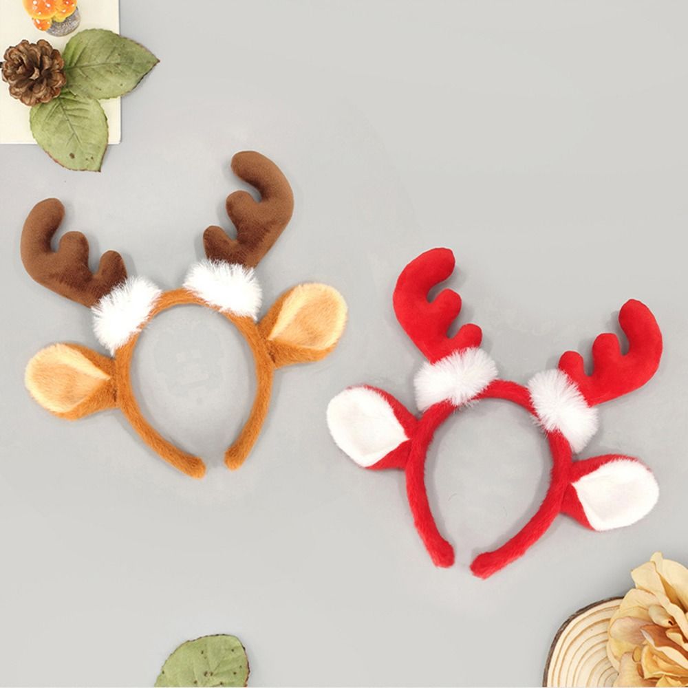 Plush Antler Headband Cute Fes - đánh giá và giá Reindeer Antlers Headband