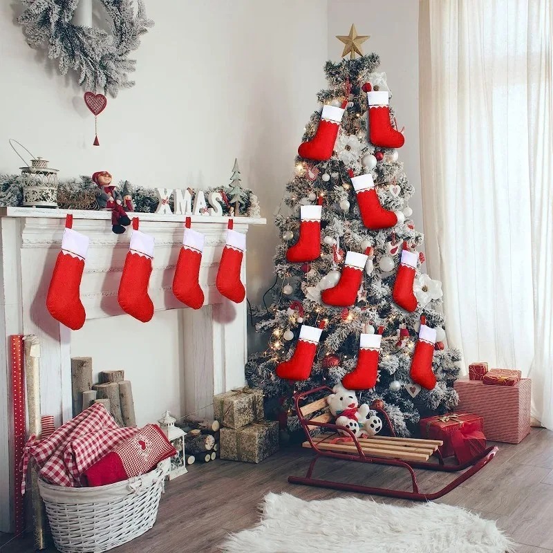 Holiday Christmas Stocking Fir - đánh giá và giá Christmas Stocking Hanging