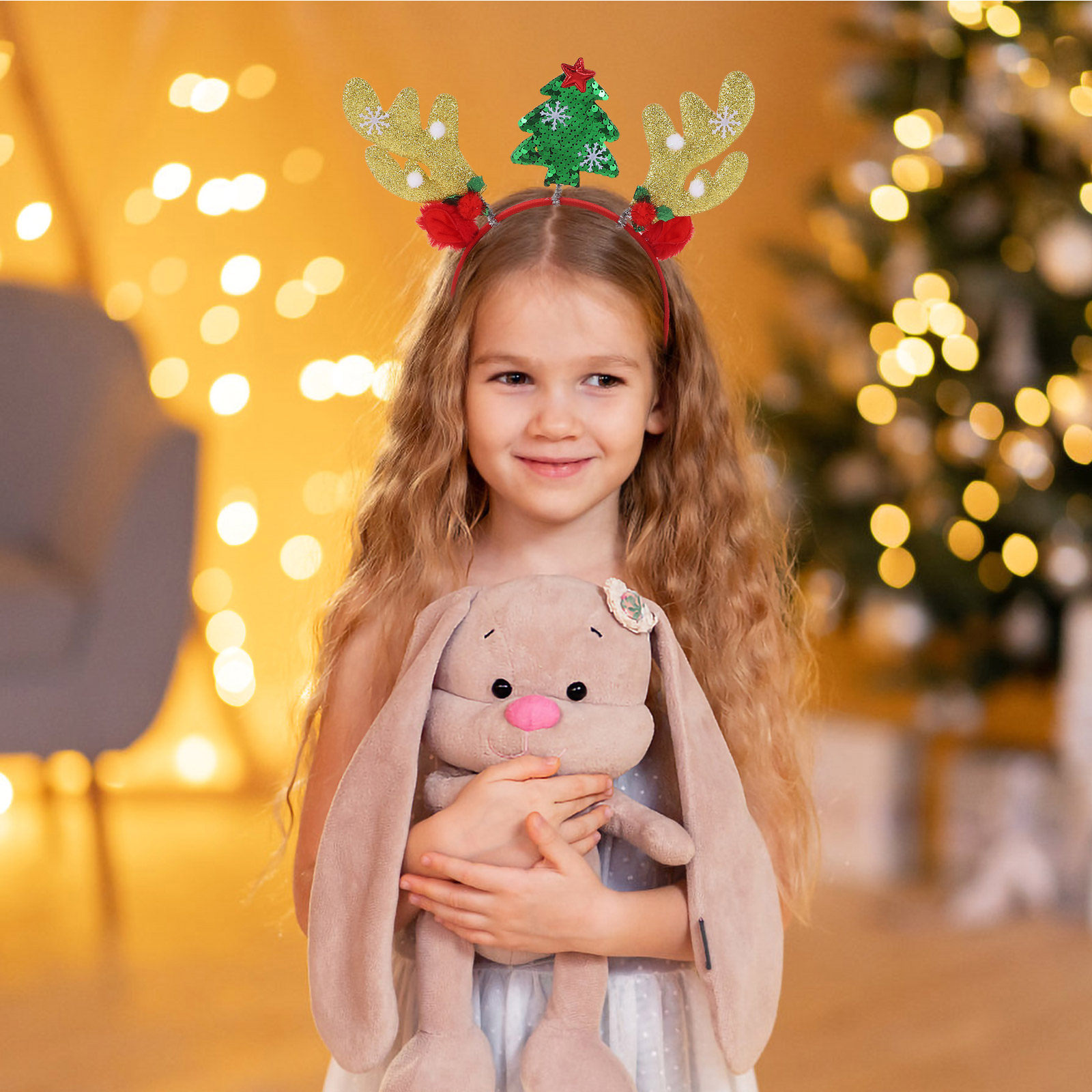 2Pcs Cute Reindeer Headband De - đánh giá và giá Reindeer Antlers Headband