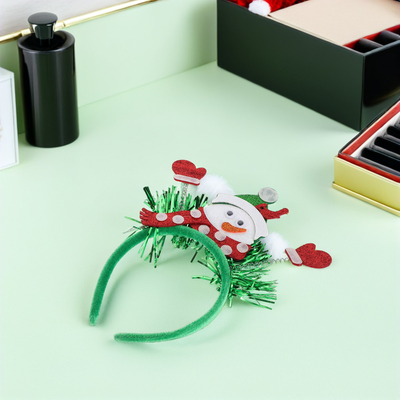 Christmas Headband Red Reindee - đánh giá và giá Reindeer Antlers Headband