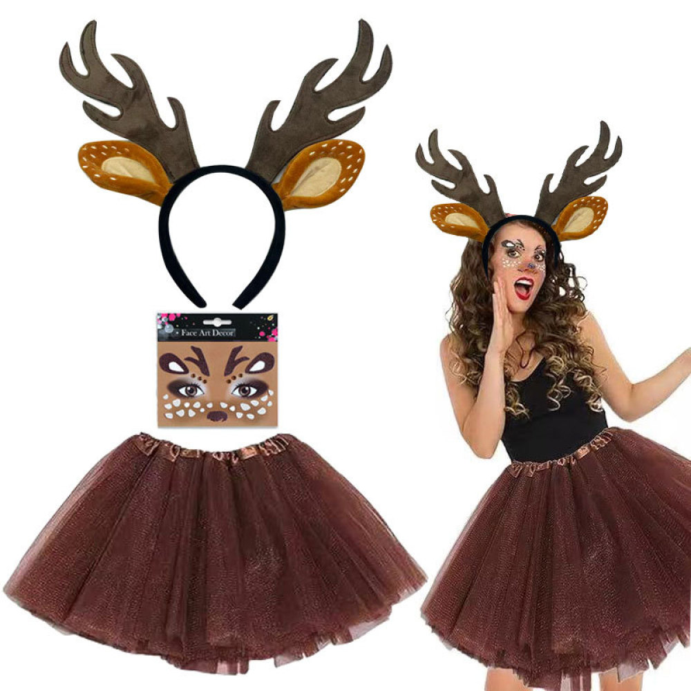 Christmas Reindeer Antler Head - đánh giá và giá Reindeer Antlers Headband