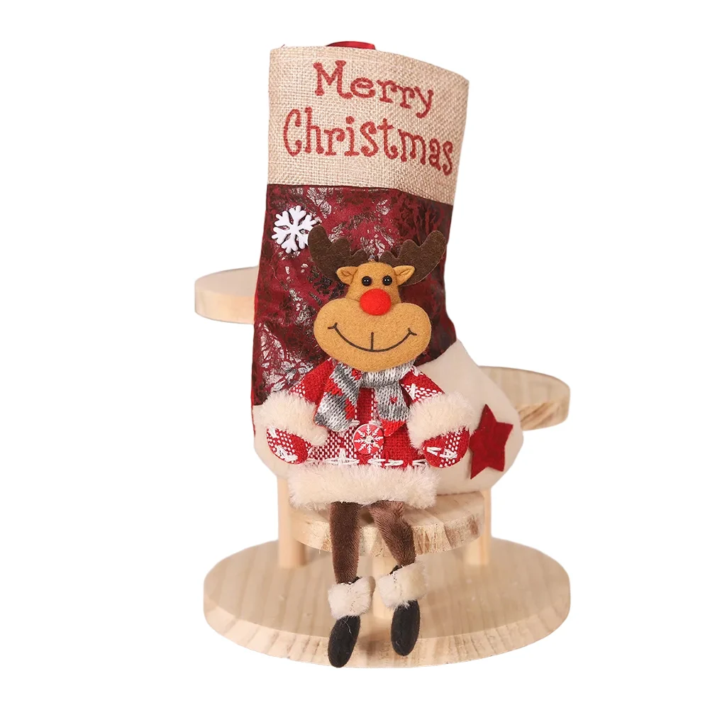 Large Santa Christmas Stocking - đánh giá và giá Christmas Stocking Hanging