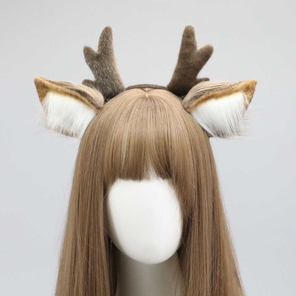 Unisex Deer Ears Reindeer Antl - đánh giá và giá Reindeer Antlers Headband