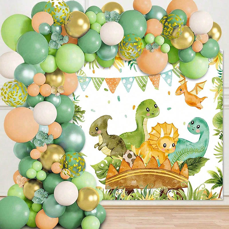 Dinosaur Balloon Set Arch for  - đánh giá và giá Tinsel Garland Decoration