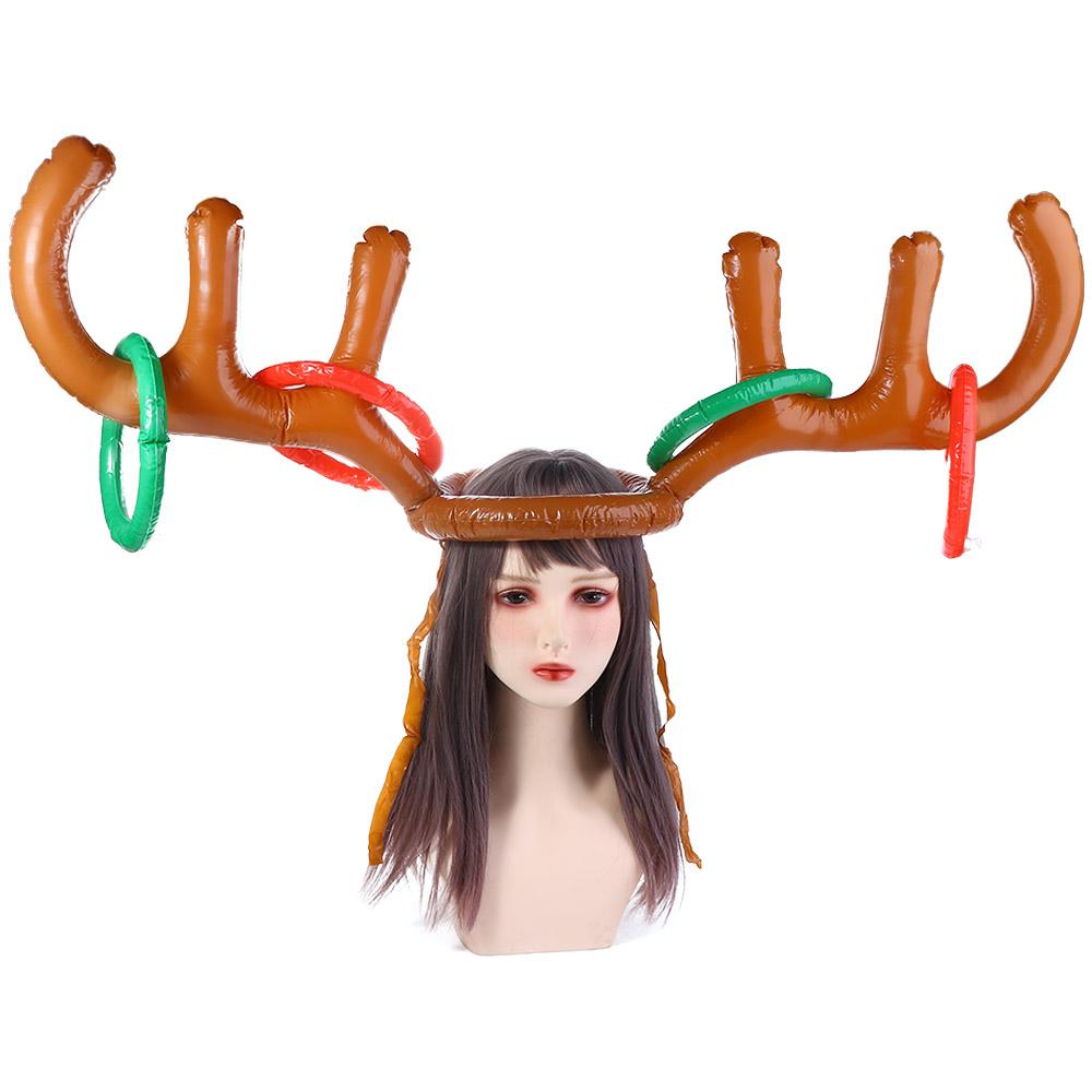 Funny  New Year Gift Festival  - đánh giá và giá Reindeer Antlers Headband