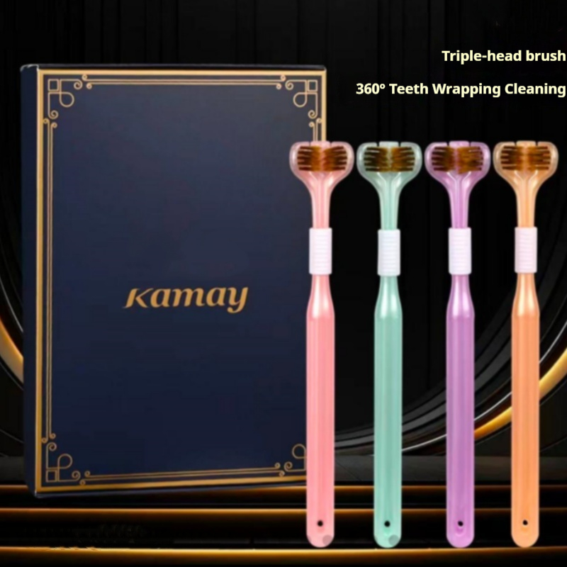 4-piece set of toothbrushes in - đánh giá và giá Gift Box Wrap Set